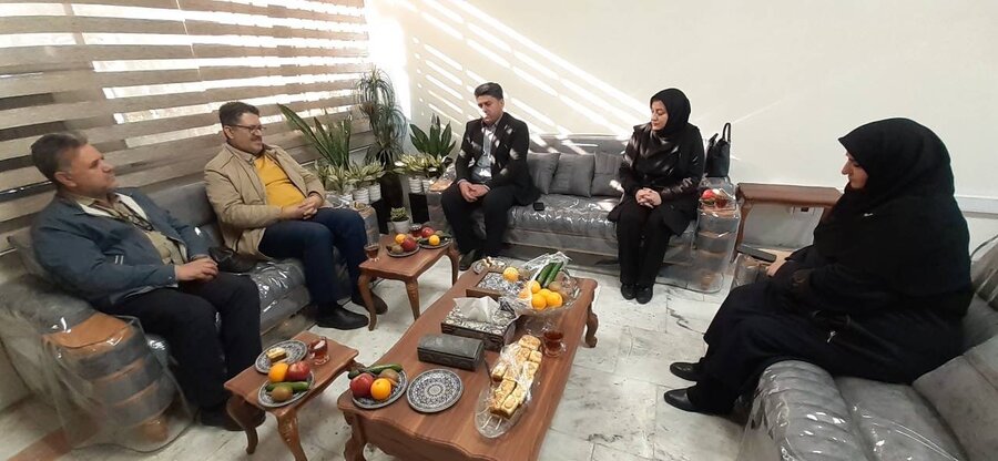  | دیدار مسئولین شرکت پالایش نفت تهران از مرکز و خانه امن دولت آباد