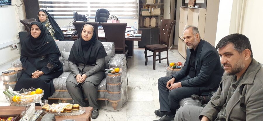  | دیدار مسئولین شرکت پالایش نفت تهران از مرکز و خانه امن دولت آباد