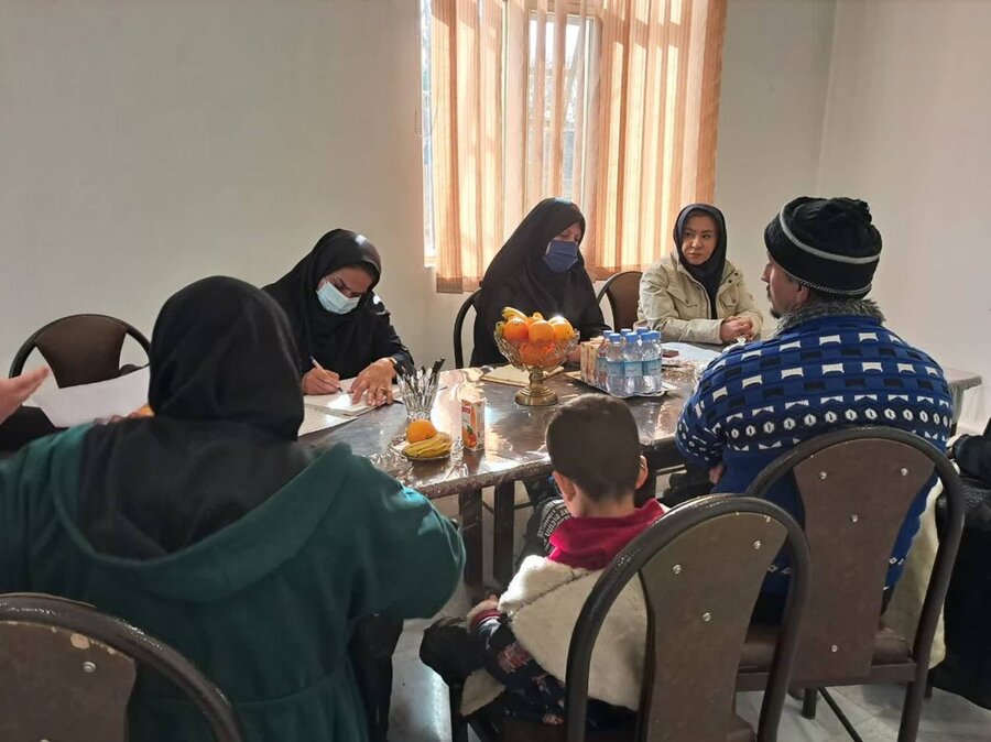 | برپایی میز خدمت دربخش فشافویه