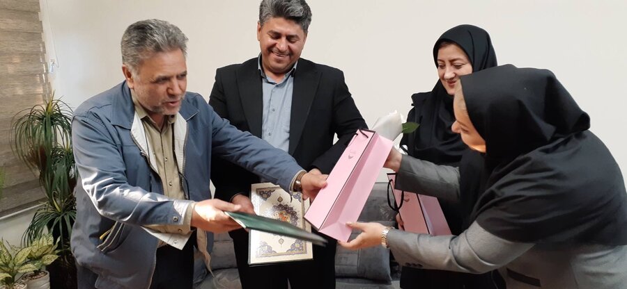  | دیدار مسئولین شرکت پالایش نفت تهران از مرکز و خانه امن دولت آباد