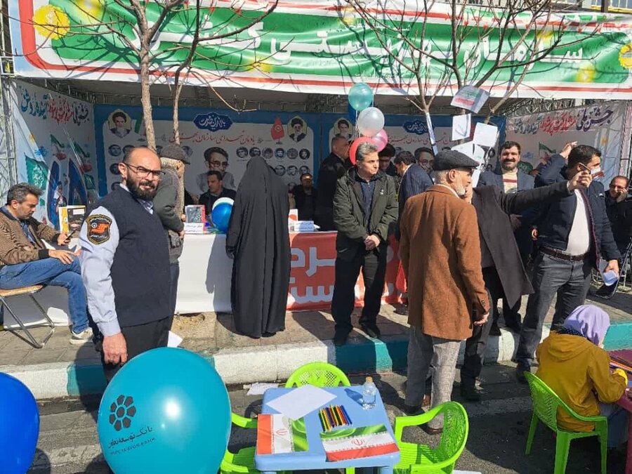  | گزارش تصویری | شرکت در راهپیمایی ۲۲ بهمن
