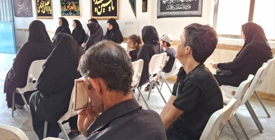  | برپایی مراسم عزاداری حضرت اباعبدالله الحسین با حضور جامعه هدف