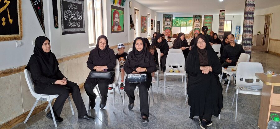  | برپایی مراسم عزاداری حضرت اباعبدالله الحسین با حضور جامعه هدف