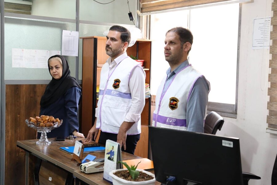  | بازدید ازپایگاه اورژانس اجتماعی دولت آباد
