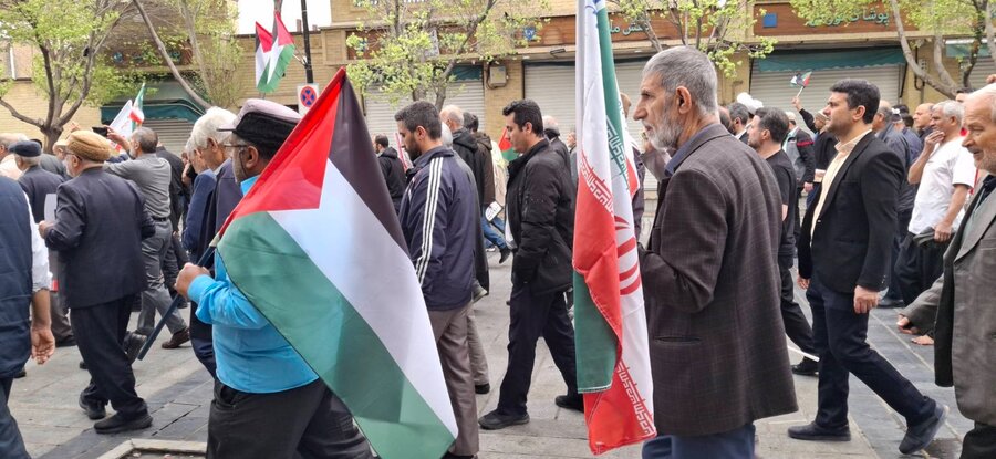  | شرکت در راهپیمایی روز قدس