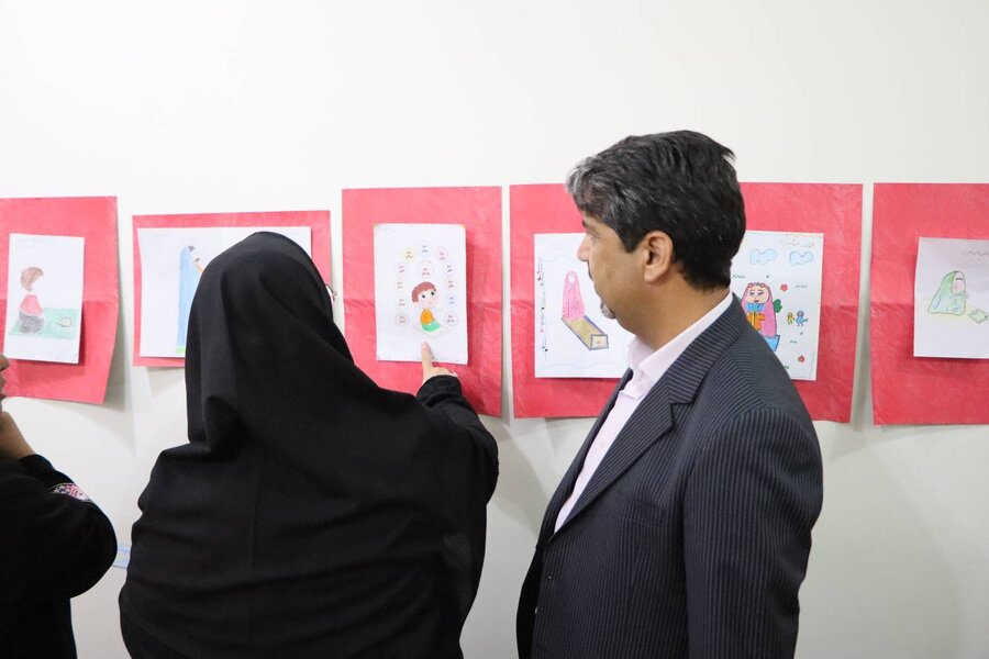 | نماز از نگاه کودکان تجلی ایمان کودکانه بر کاغذ نقاشی