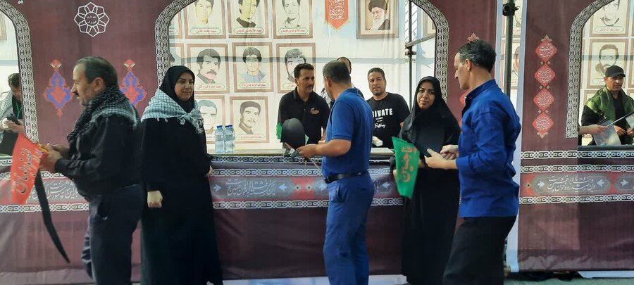  | برپایی موکب و خدمت‌رسانی به جاماندگان اربعین حسینی