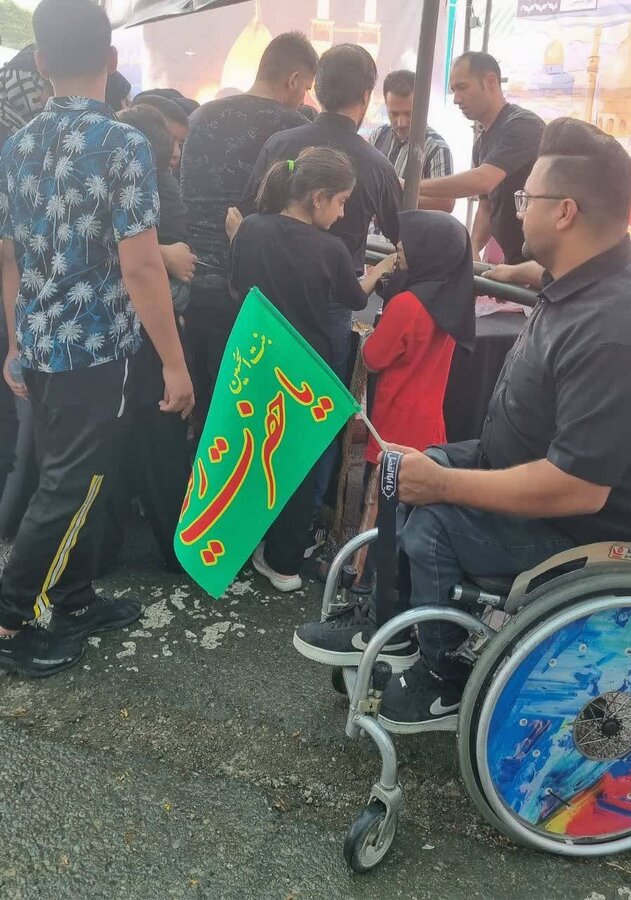  | برپایی موکب و خدمت‌رسانی به جاماندگان اربعین حسینی