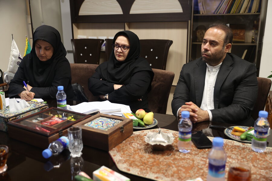 بازدید از مرکز اورژانس اجتماعی شهر ری