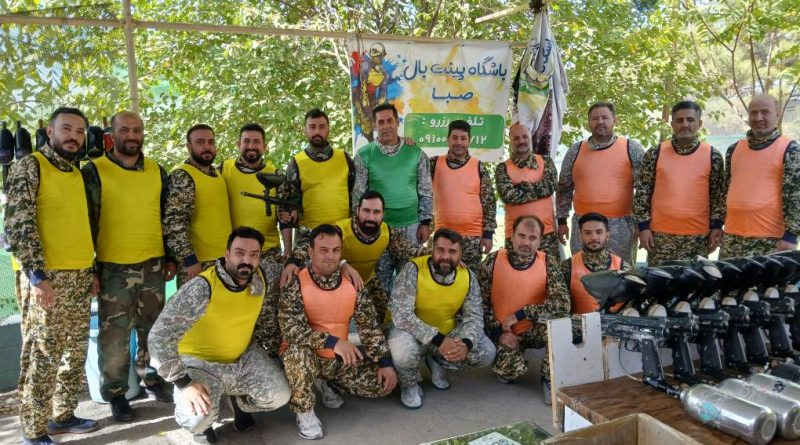 آموزش سلاح پینت بال ویژه بسیجیان